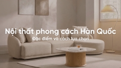 Nội thất phong cách Hàn Quốc: Đặc điểm và cách lựa chọn
