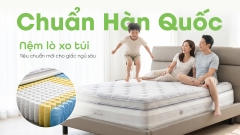 Chọn nệm lò xo túi cho giấc ngủ trọn vẹn