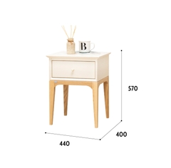 TỦ ĐẦU GIƯỜNG DAILY WHITE