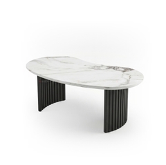 Bàn trà Ceramic G2 Adam Dark Grey (Hàng Trưng Bày)