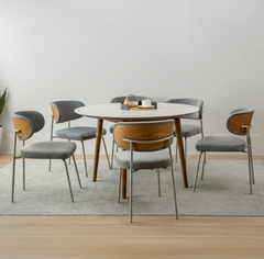 BỘ BÀN CERAMIC ADELINE(Tròn)