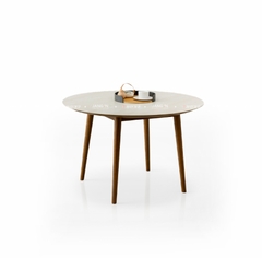 BỘ BÀN TRÒN CERAMIC 4 CHỖ ADELINE