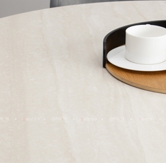 BÀN ĂN TRÒN ĐÁ CERAMIC ADELINE 4 CHỖ