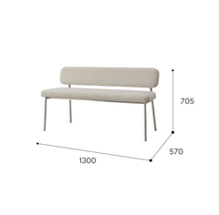 GHẾ ĂN DÀI ADELINE