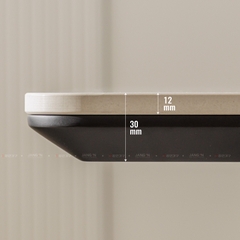 BỘ BÀN ĂN CERAMIC 6 CHỖ AMELIA + GHẾ LUMI