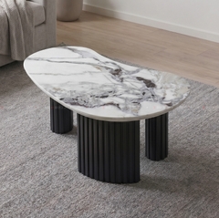 Bàn trà Ceramic G1 Aron Dark Grey (Hàng Trưng Bày)