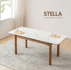 BÀN ĂN CERAMIC MỞ RỘNG STELLA