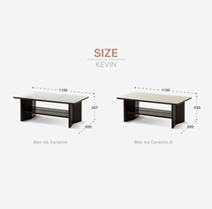 BÀN TRÀ CERAMIC KEVIN