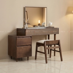 Bàn trang điểm Bliss+Gương+Ghế đôn (Hàng Trưng Bày)