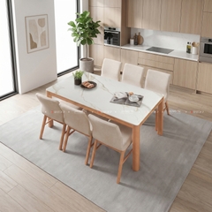 BỘ BÀN ĂN CERAMIC NORDIC