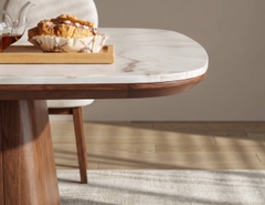 BÀN ĂN MẶT ĐÁ CERAMIC EDEN 6 CHỖ
