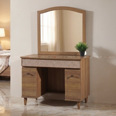 Bàn trang điểm Frappuccino + Gương Frappuccino (Hàng Trưng Bày)