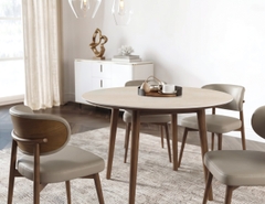 BỘ BÀN TRÒN CERAMIC 4 CHỖ ADELINE