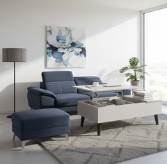 GRIFFIN - BỘ SOFA 3 CHỖ + ĐÔN (Hàng Trưng Bày)