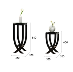 KỆ HOA BLACK NHỎ