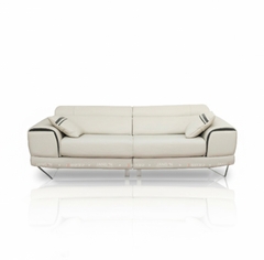 SOFA DA 4 CHỖ INDI IVORY
