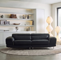 SOFA DA 3 CHỖ INDI NAVY
