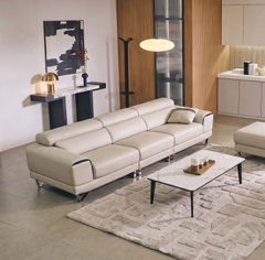 SOFA DA 4 CHỖ INDI IVORY