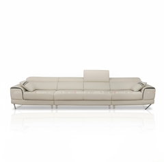 SOFA DA 3 CHỖ INDI IVORY