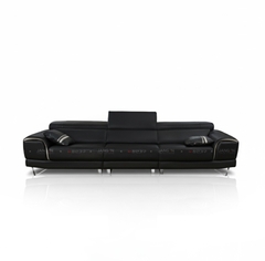 SOFA DA 3 CHỖ INDI NAVY
