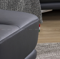 GHẾ ĐÔN SOFA IRIS (DA BÒ)(Hàng Trưng Bày)