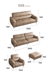 SOFA DA JASMINE ĐƠN