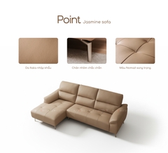 SOFA DA JASMINE TRƯỜNG KỶ