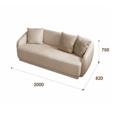 SOFA VẢI 3 CHỖ JENNIFER