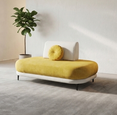 Sofa vải 2 chỗ Joy K3 + tựa AN - Mẫu (Hàng Trưng Bày)
