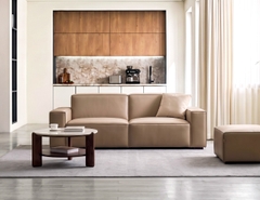 SOFA DA SILICONE MODERO 3 CHỖ