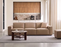 SOFA DA SILICONE MODERO 4 CHỖ