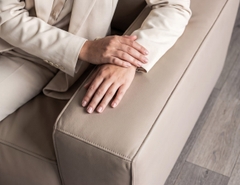 SOFA DA SILICONE MODERO 1 CHỖ