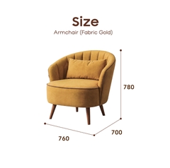 GHẾ SOFA NEST Z.GOLD