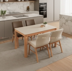 BỘ BÀN ĂN CERAMIC 4 CHỖ NORDIC