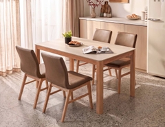 BỘ BÀN ĂN CERAMIC 6 CHỖ NORDIC