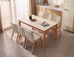 BỘ BÀN ĂN CERAMIC 6 CHỖ NORDIC