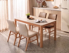 BỘ BÀN ĂN CERAMIC 6 CHỖ NORDIC