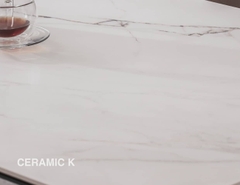 BỘ BÀN ĂN ĐÁ CERAMIC 8 CHỖ PRESTON