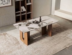 BÀN ĂN ĐÁ CERAMIC PRESTON 8 CHỖ