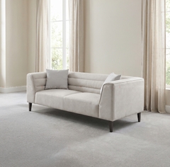 Sofa 3 chỗ Harmony Vải + Gối Rossin (Hàng Trưng Bày)