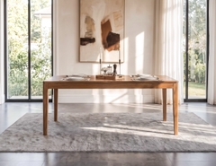 BÀN ĂN GỖ SPENCER 8 CHỖ