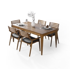 BỘ BÀN ĂN GỖ SPENCER(N)