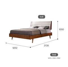 GIƯỜNG NGỦ GỖ VALUE 1.6M