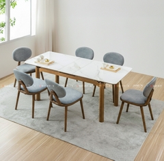 BÀN ĂN CERAMIC MỞ RỘNG STELLA