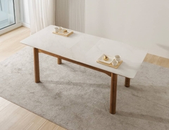 BÀN ĂN CERAMIC PORCELAIN MỞ RỘNG STELLA 4 CHỖ