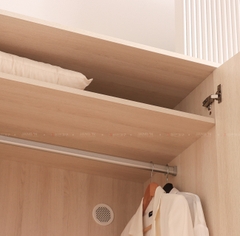 TỦ ÁO 2 CÁNH NEXORA(900)