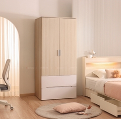 TỦ ÁO 2 CÁNH NEXORA(900)