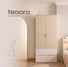 TỦ ÁO 2 CÁNH NEXORA(900)