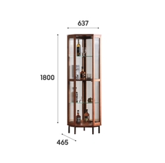 TỦ KÍNH GÓC GLINT