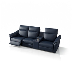 SOFA DA VIENNA 4 CHỖ TOBACCO